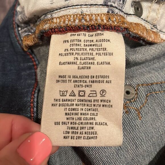 Pilcro and the Letterpress Anthropologie High Rise Superscript Denim Jeans Sz 26 - Picture 9 of 15